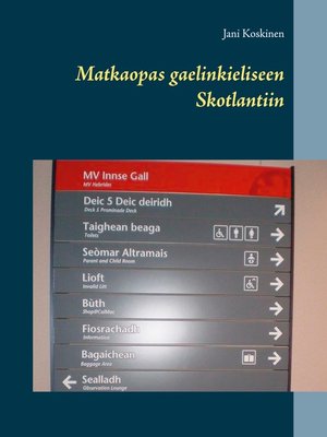 cover image of Matkaopas gaelinkieliseen Skotlantiin